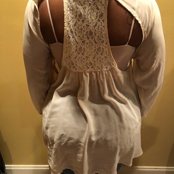 Cream button down - Picture 2 of 2